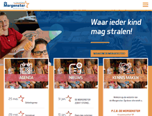 Tablet Screenshot of demorgensterwierden.nl